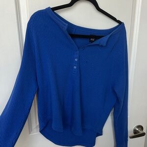 GAP Royal Blue Knit Top